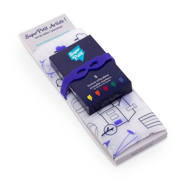 Super Petit Shanghai Silicone Colouring Mat Kit