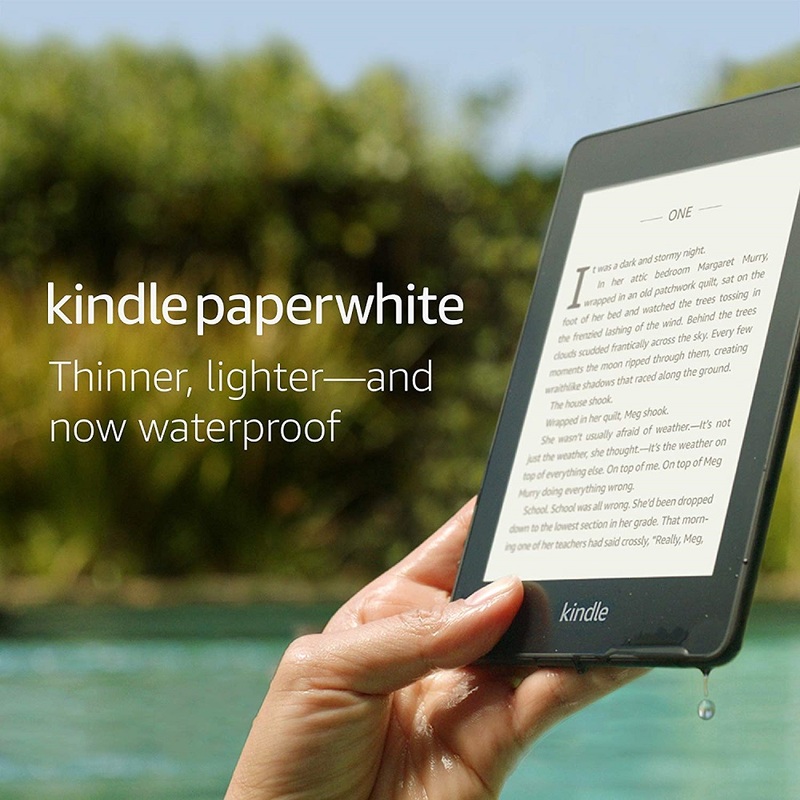 Amazon Kindle Paperwhite 32GB Wi-Fi Waterproof Twilight Blue (10th Gen)