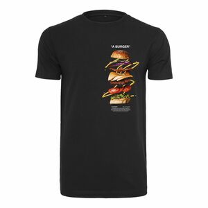 Mister Tee A Burger Tee Men's T-Shirt Black
