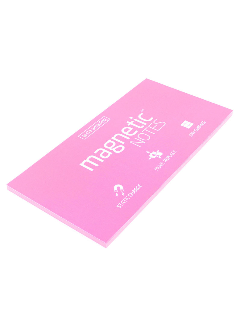 Magnetic Notes Pink L