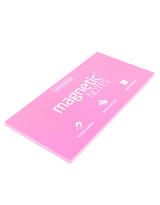 Magnetic Notes Pink L