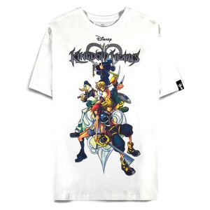 Difuzed Disney Kingdom Hearts Kingdom Family Women's T-Shirt White