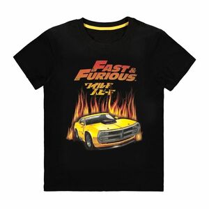 Difuzed Universal Fast & Furious Hot Flames Men's T-Shirt Black