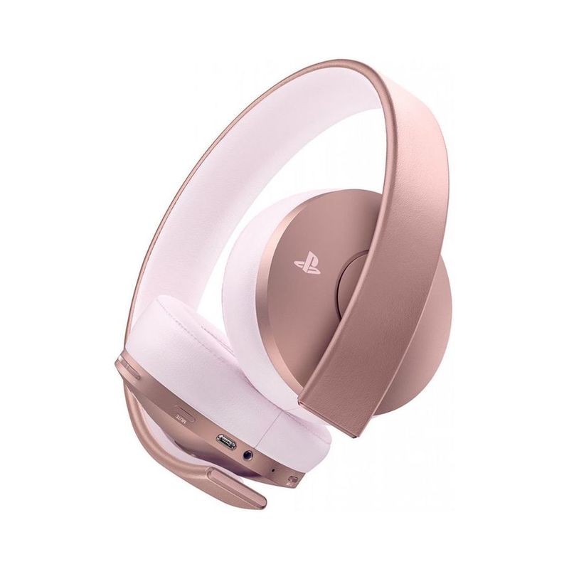 Sony Gold Wireless Gaming Headset Rose Gold for PS4