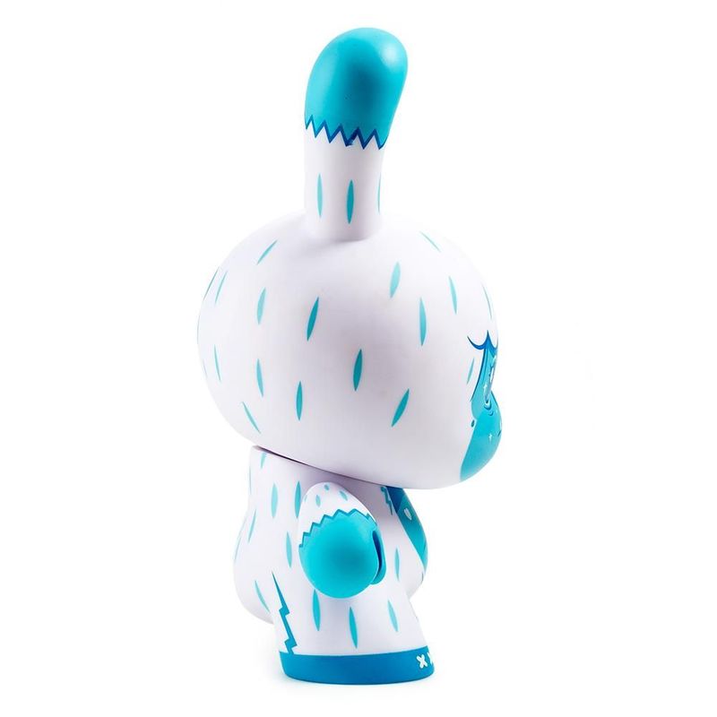 Kidrobot Kono The Yeti Ice Blue Dunny Art Figure By Squink 8 Inch