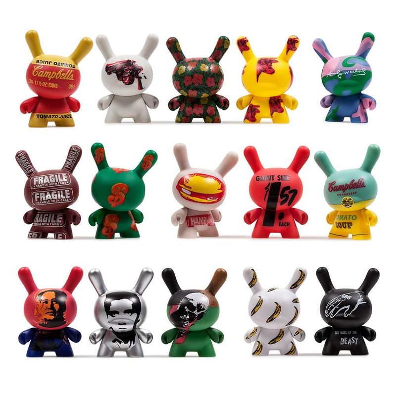 Kidrobot Andy Warhol Dunny Mini Series 2.0 3 Inch Blind Box (Includes 1)