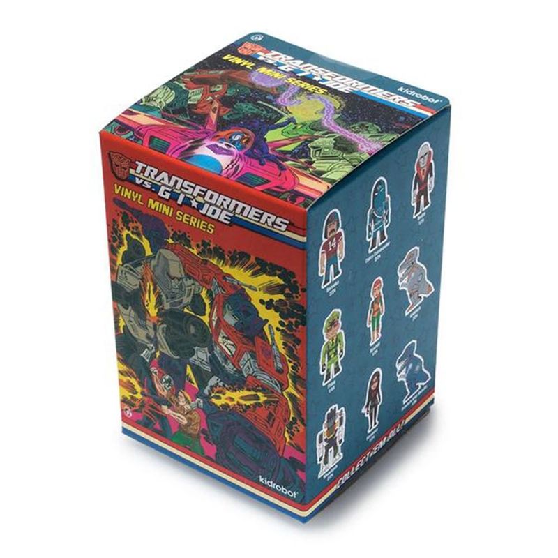 Kidrobot Transformers vs. G.I. Joe Mini Figures Series Blind Box (Includes 1)