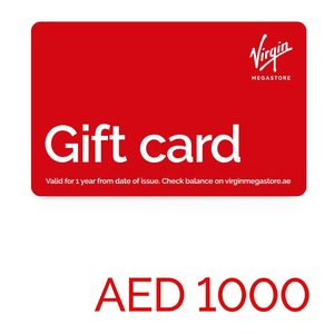 Virgin Megastore Gift Card - 1000 AED