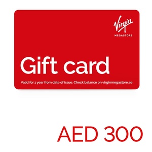 Virgin Megastore Gift Card - 300 AED