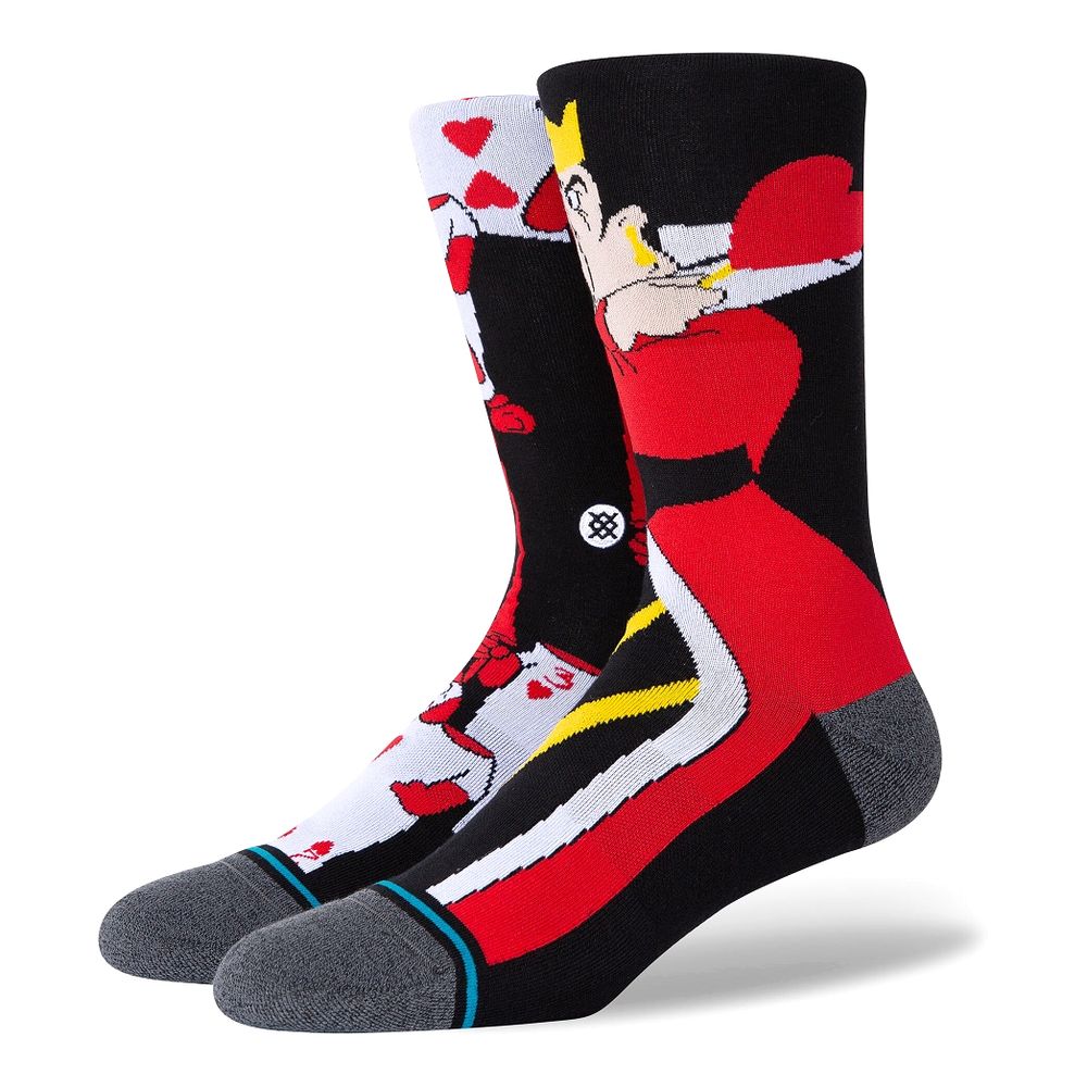 Stance Off With Their Heads Men's Crew Socks Black