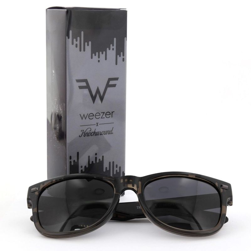 Knockaround Weezer Fort Knocks Unisex Sunglasses Black