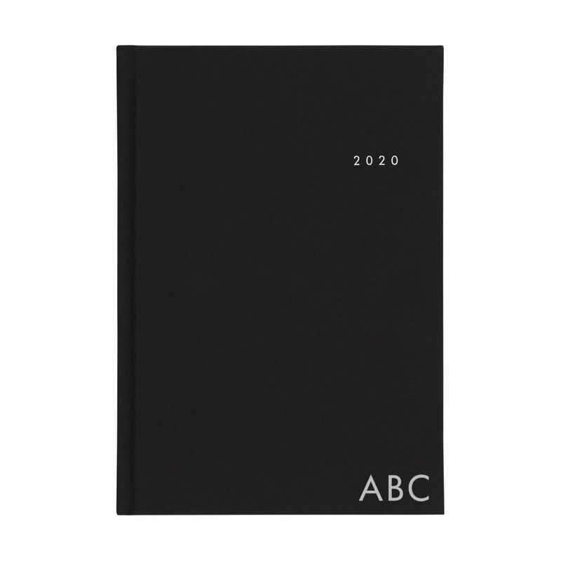 kikki.K 2020 A5 Weekly Diary Essentials Jet Black