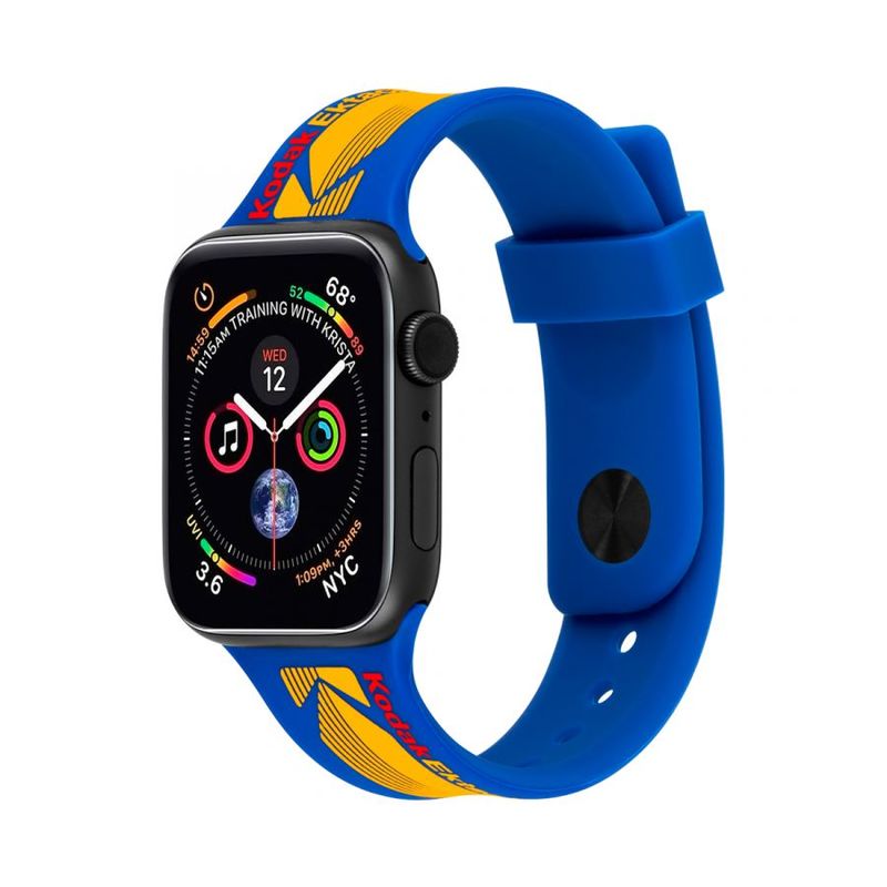 Case-Mate Kodak 42/44mm Band Ektachrome Blue for Apple Watch (Compatible with Apple Watch 42/44/45mm)