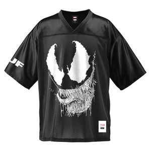 HUF Marvel Venom Football Jersey - Black