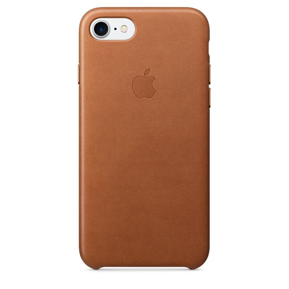 Apple Leather Case Saddle Brown iPhone 8/7