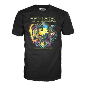 Funko Pop Tee Marvel God of Thunder Thor Light Unisex T-Shirt