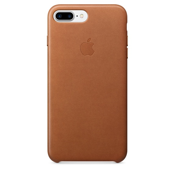 Apple Leather Case Saddle Brown iPhone 8/7 Plus