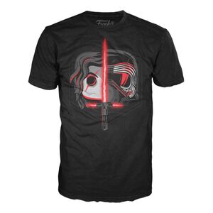 Funko Pop Tee Star Wars Kylo Head Split Unisex T-Shirt