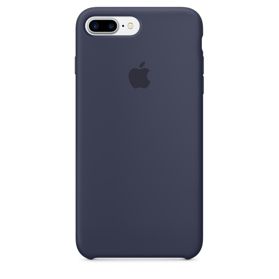 Apple Silicone Case Midnight Blue iPhone 8/7 Plus