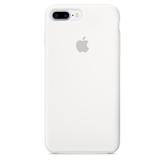 Apple Silicone Case White iPhone 8/7 Plus