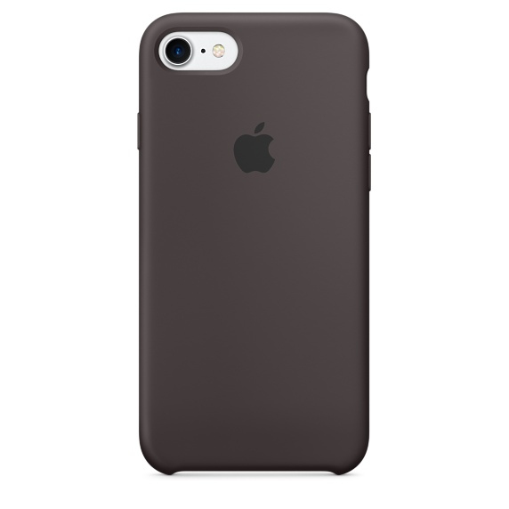 Apple Silicone Case Cocoa iPhone 8/7