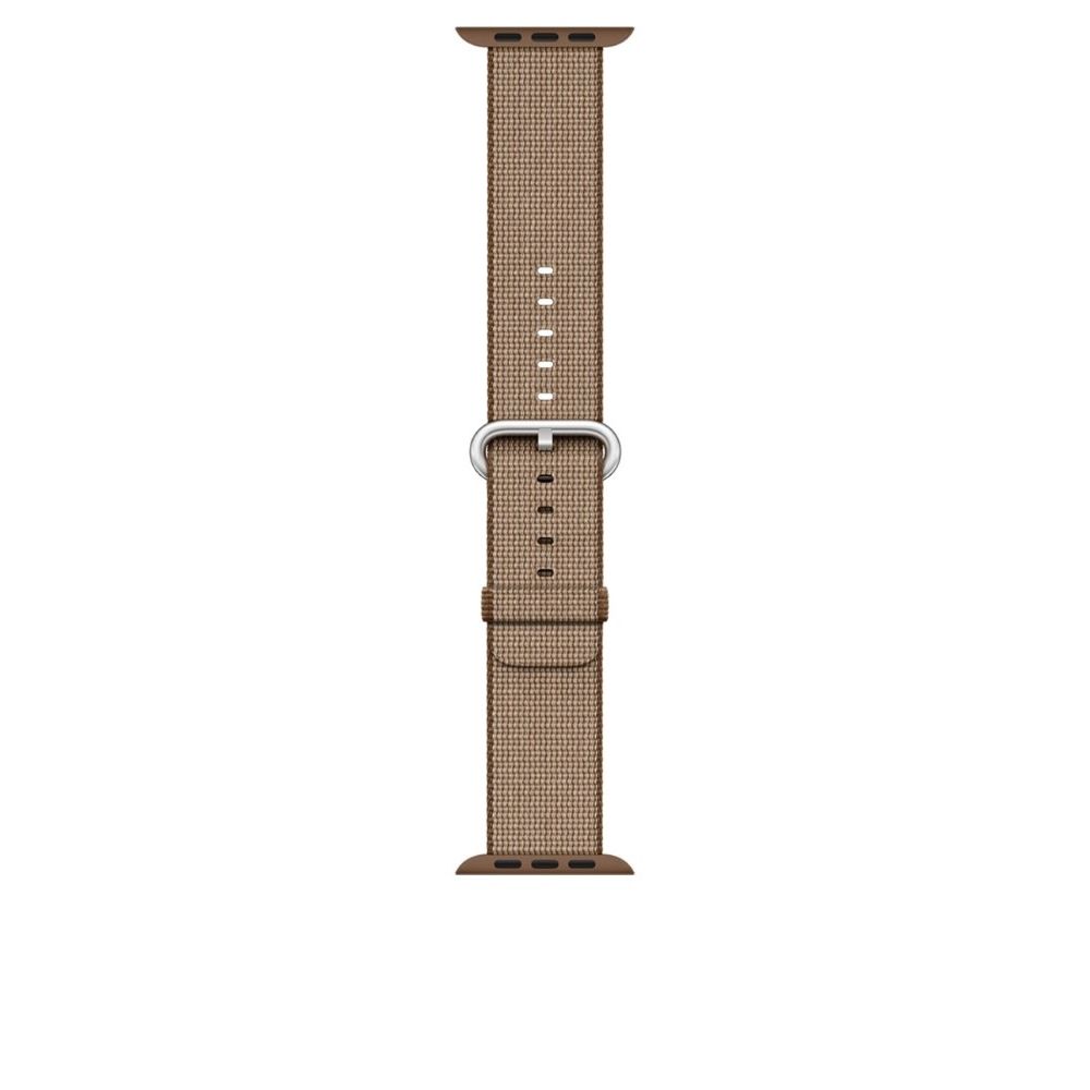 Apple Watch Woven Nylon Toasted Coffee/Caramel 42mm (Compatible with Apple Watch 42/44/45mm)