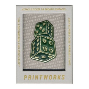 Printworks Lucky Dice Stickers
