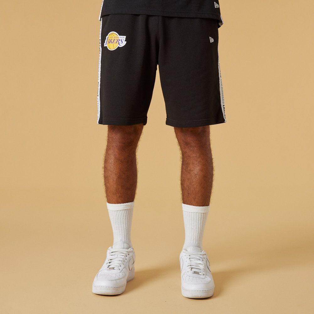 New Era NBA Taping Los Angeles Lakers Men's Shorts - Black