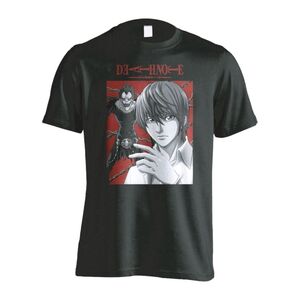 PC Merch Death Note Lurking And Staring Men's T-Shirt - Black