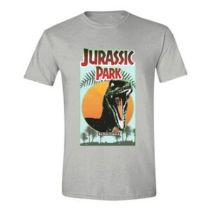 PC Merch Jurassic Park Raptropic Men's T-Shirt - Natural/Sand