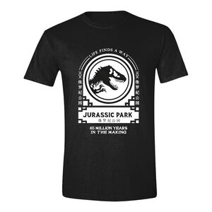 PC Merch Jurassic Park 65 Million Years Men's T-Shirt - Black