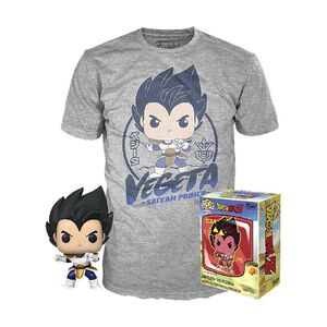 Funko Pop & Tee Dragon Ball Z Vegeta Pop Figure & Unisex T-Shirt