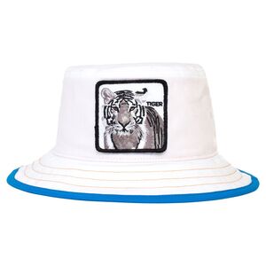 Goorin Bros Tigre Libre Unisex Bucket Cap - White