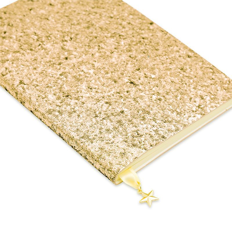 All That Glitters Sequin Gold A5 Notebook