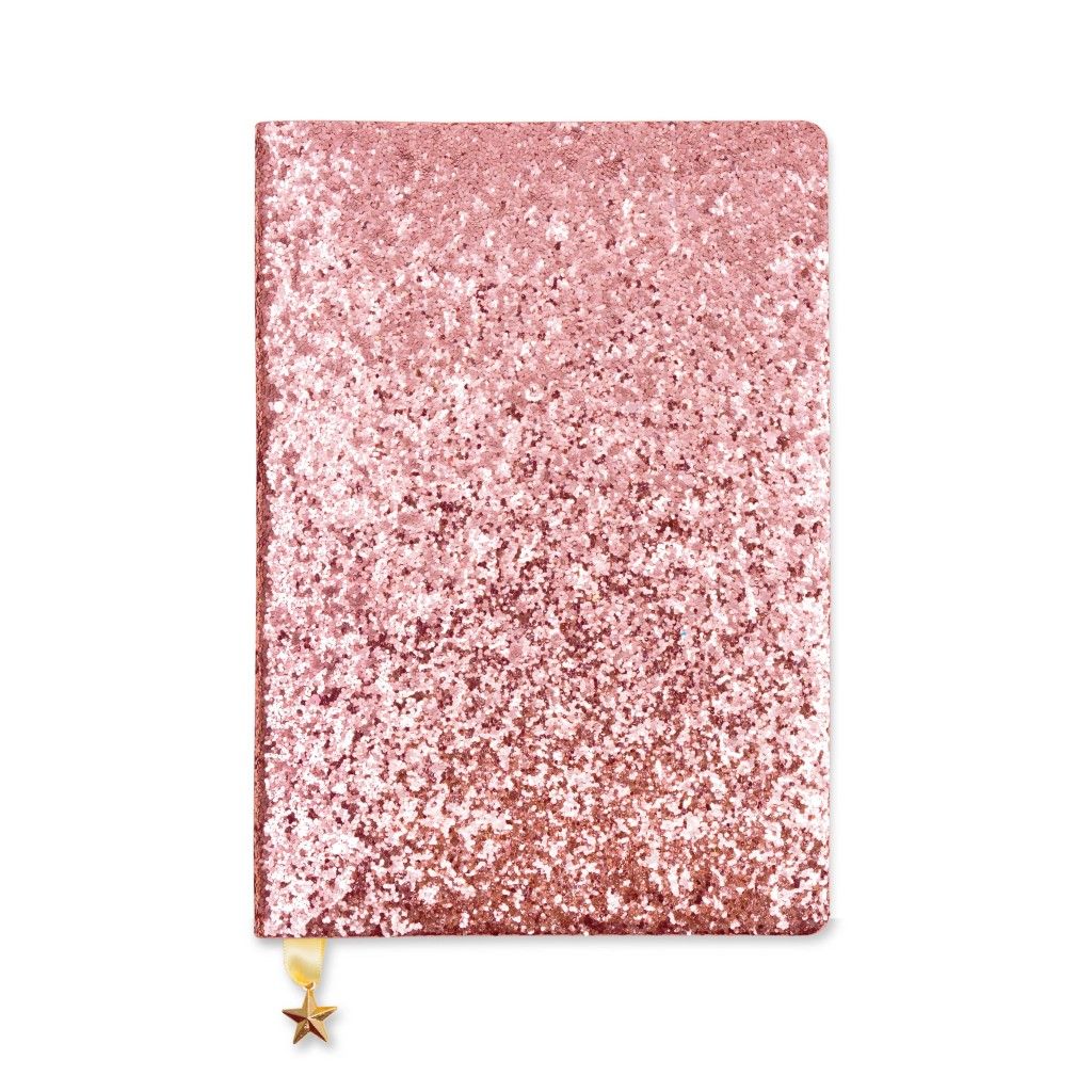 All That Glitters Sequin Pink A5 Notebook
