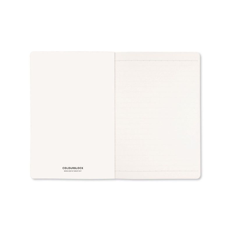 Colourblock Metallic Gold A5 Notebook