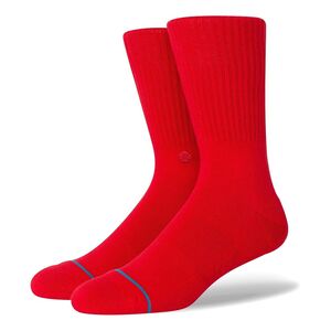 Stance Icon Classic Men's Crew Socks - Red