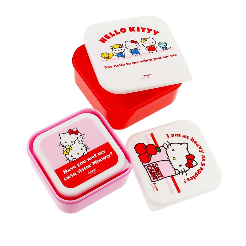Blueprint Hello Kitty Storage Pots (Set of 3)