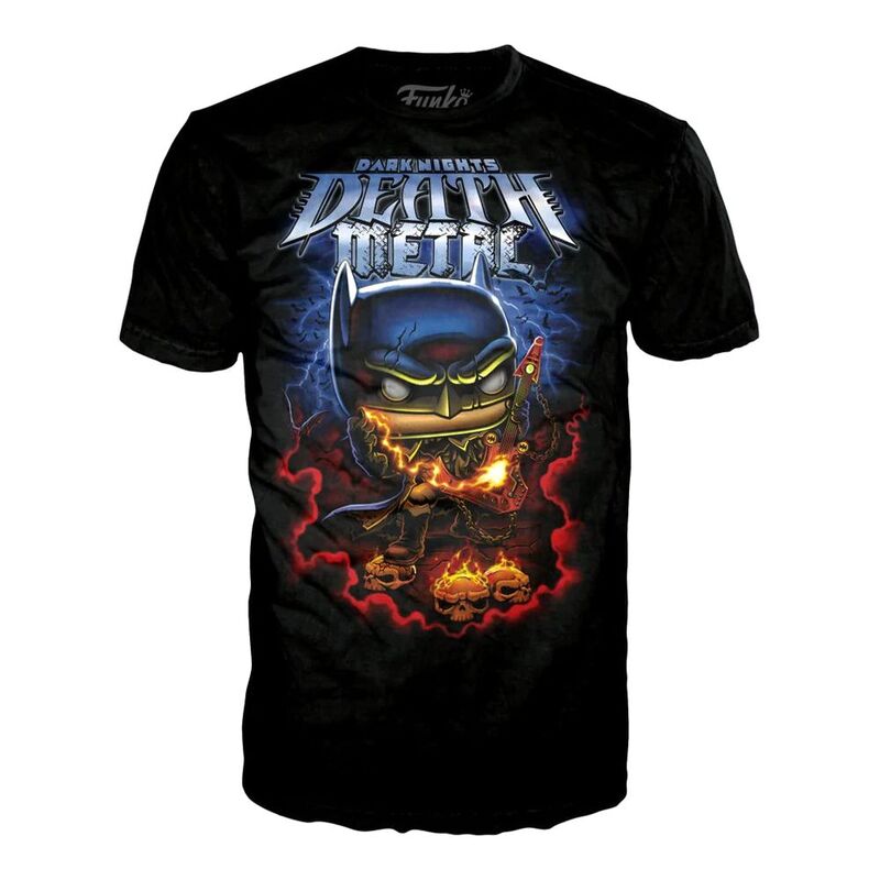 Funko Pop Tee DC Comics Batman Death Metal Unisex T-Shirt
