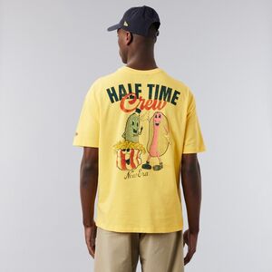 New Era Half Time Men's T-Shirt - Dark Yellow