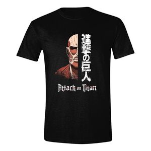 PC Merch Attack On Titan - Half Collossal Men's T-Shirt Black