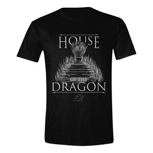 PC Merch House Of The Dragon - To The Throne Men's T-Shirt Black