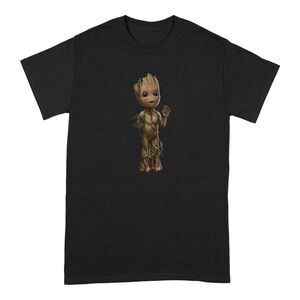 PC Merch Marvel Guardians Of The Galaxy - I Am Groot Wave Pose Men's T-Shirt Black