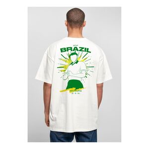 Mister Tee Captain Majed & World Cup Brazil Men's T-Shirt White