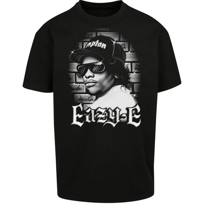 Mister Tee Eazy-E Paintbrush Men's Oversize T-Shirt - Black