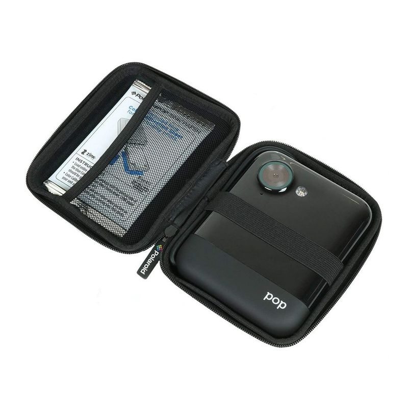 Polaroid Pop Instant Digital Camera Black + Polaroid Snap for Smartphones