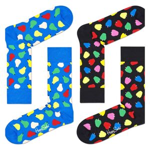 Happy Socks Fruit Unisex Adult Crew Socks Gift Set (Pack of 2)