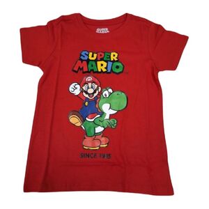 Difuzed Super Mario Hop On Yoshi Shirt - Red