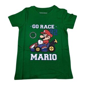Difuzed Nintendo Mario Kart Go Race Crew Kids Sweater - Green