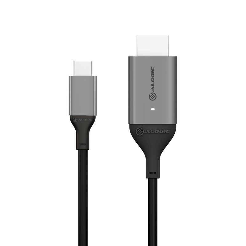 Alogic USB-C M to HDMI M Cable Ultra Series 4K 60Hz 2m Space Grey